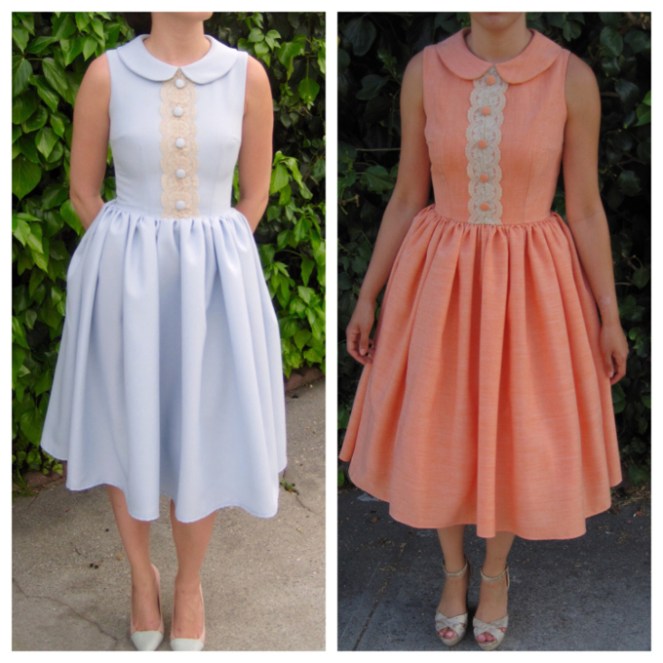 Pastel Carousel - Shop Small - Handmade Dress