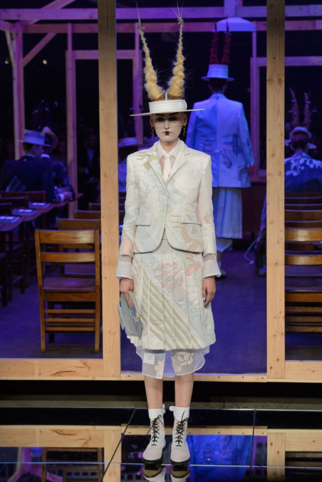 Pastel Carousel - New York Fashion Week - NYFW 2015 - Thom Browne