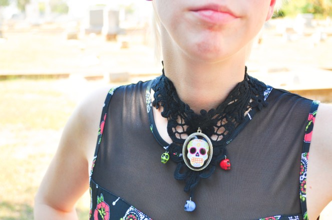 Pastel Carousel - Halloween Outfit - Day of the Dead - Sugar Skulls