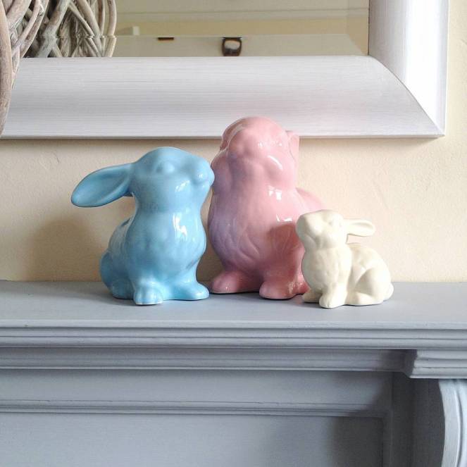 Pastel Carousel | Monday Must Haves | Easter Bunny | Not On The High Street | Pastel Ceramic Bunny Decoration