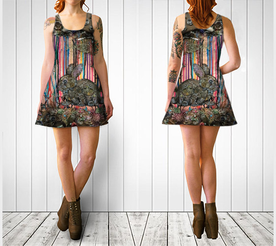 Pastel Carousel | Monday Must Haves | Easter Bunny | Etsy Steampunk Clockwork Bunny Dress