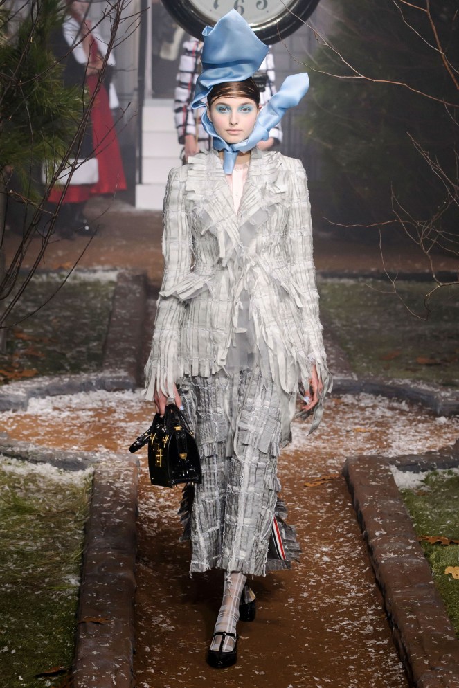 Pastel Carousel | New York Fashion Week | NYFW Fall 2016 | Thom Browne
