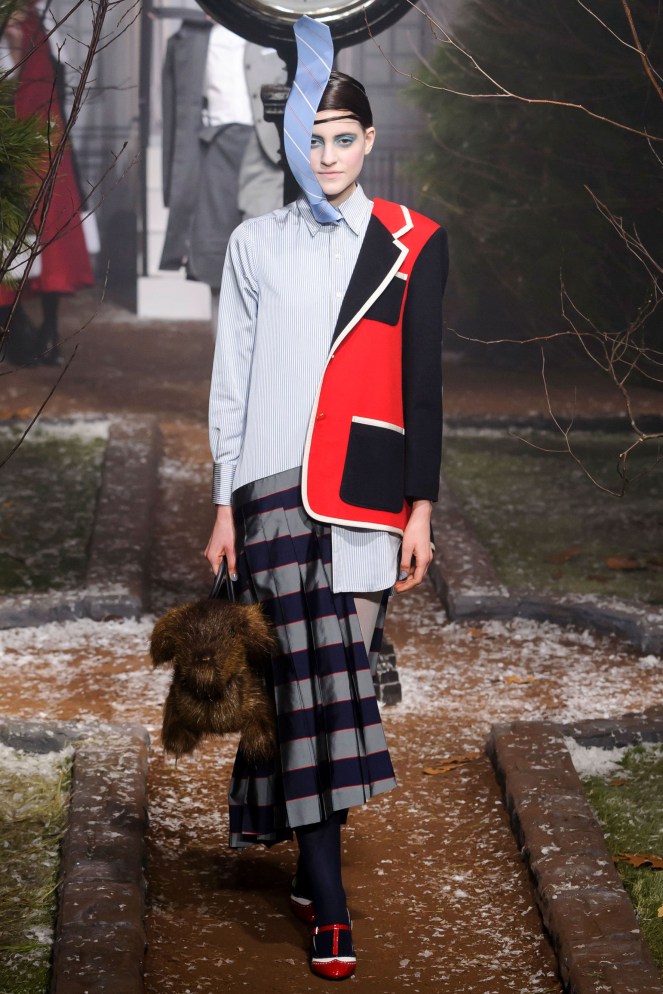 Pastel Carousel | New York Fashion Week | NYFW Fall 2016 | Thom Browne