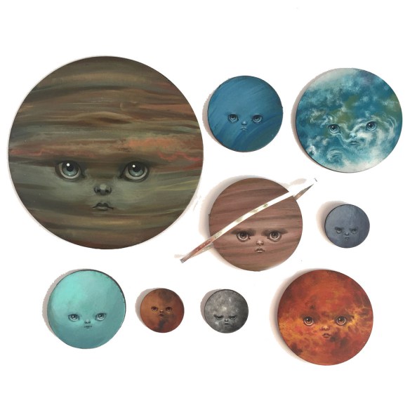 Pastel Carousel | Solo Art Show 2016 | Mab Graves | Arch Enemy Arts | Atomic Candy Cosmonauts