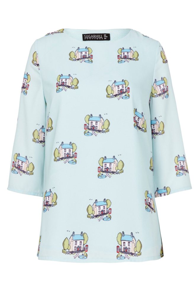 Pastel Carousel | Monday Must Haves | Sweet Spring Novelty Prints | Polly Vintage Top | Sugarhill Boutique