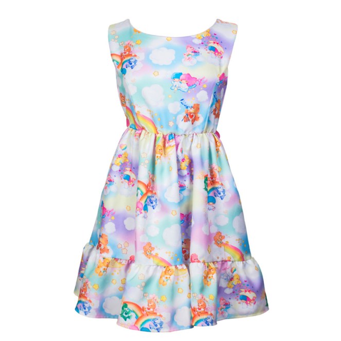 Pastel Carousel | Monday Must Haves | Sweet Spring Novelty Prints | Little Twin Stars and Care Bears Print Dress | JapanLA