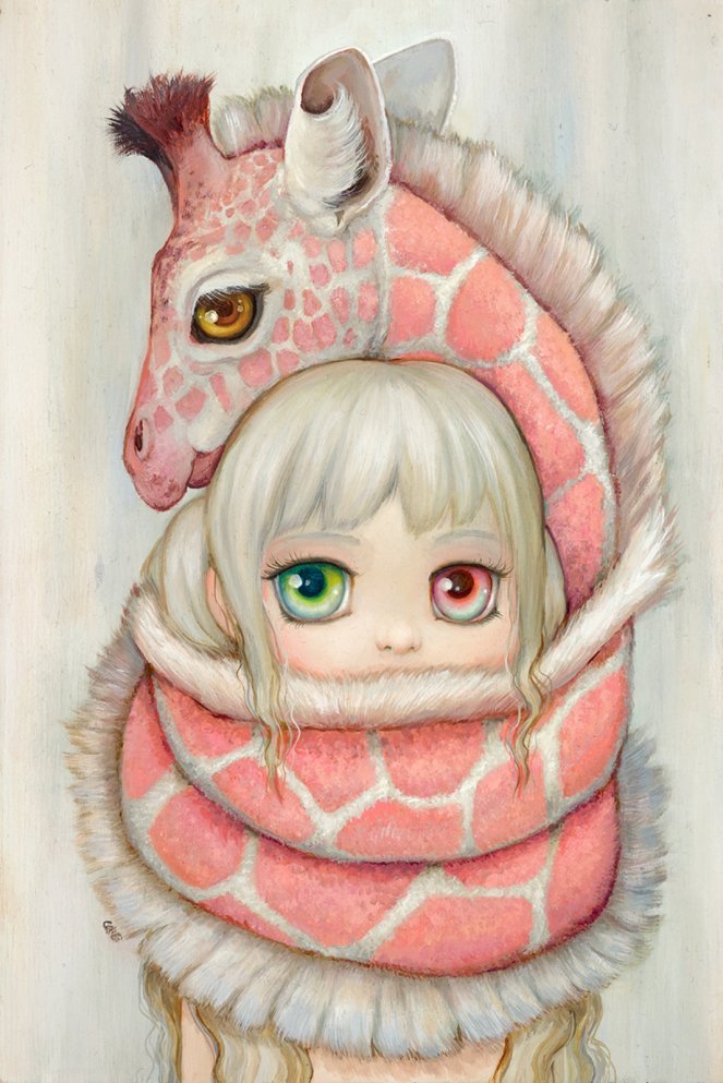 Pastel Carousel | Camilla D'Errico Art Exhibition 2016 | Corey Helford Gallery | Dances With Dreams