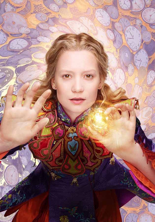 Pastel Carousel | Movie Review | Alice Through The Looking Glass | Mia Wasikowska as Alice